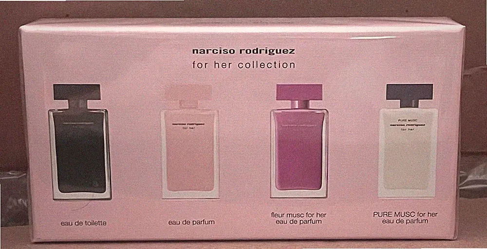 NARCISO RODRIGUEZ 4-Pc. For Her Travel Fragrance Gift Set