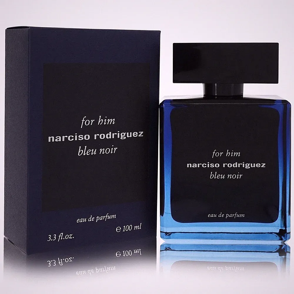 Narciso Rodriguez Bleu Noir by Narciso Rodriguez Eau De Parfum Spray 3.3 oz (Men