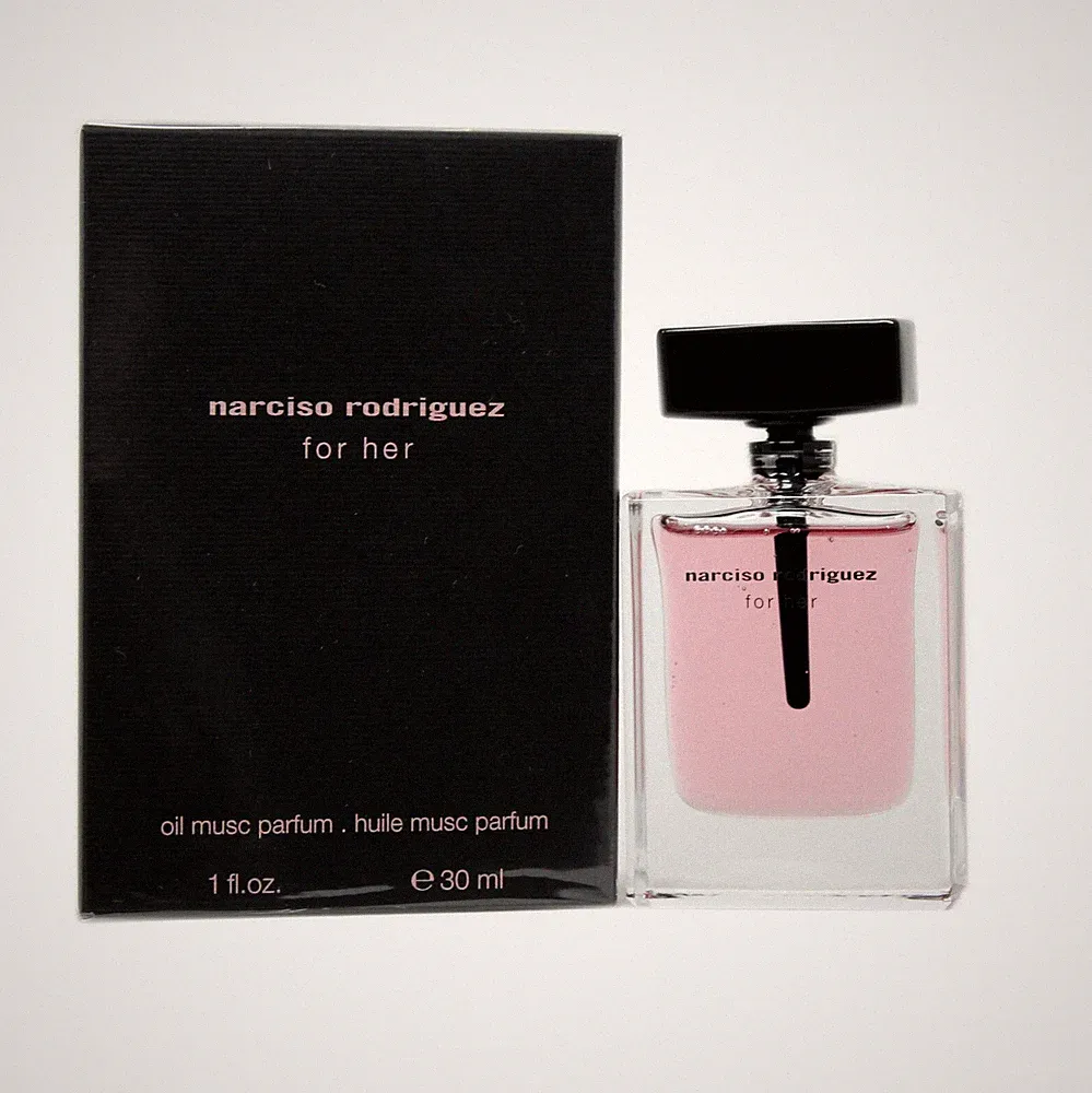 NARCISO RODRIGUEZ FOR HER OIL MUSC PARFUM 30 ML/1 FL.OZ. NIB
