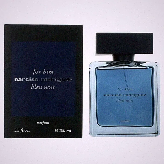 Narciso Rodriguez for Him Bleu Noir PARFUM (2022) Men's Perfume 3.3 fl oz SEALED