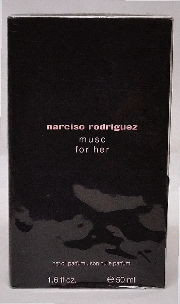 NARCISO RODRIGUEZ MUSC FOR HER 1.6 OZ/50 ML HER OIL PARFUM WOMEN NEW SEALED BOX