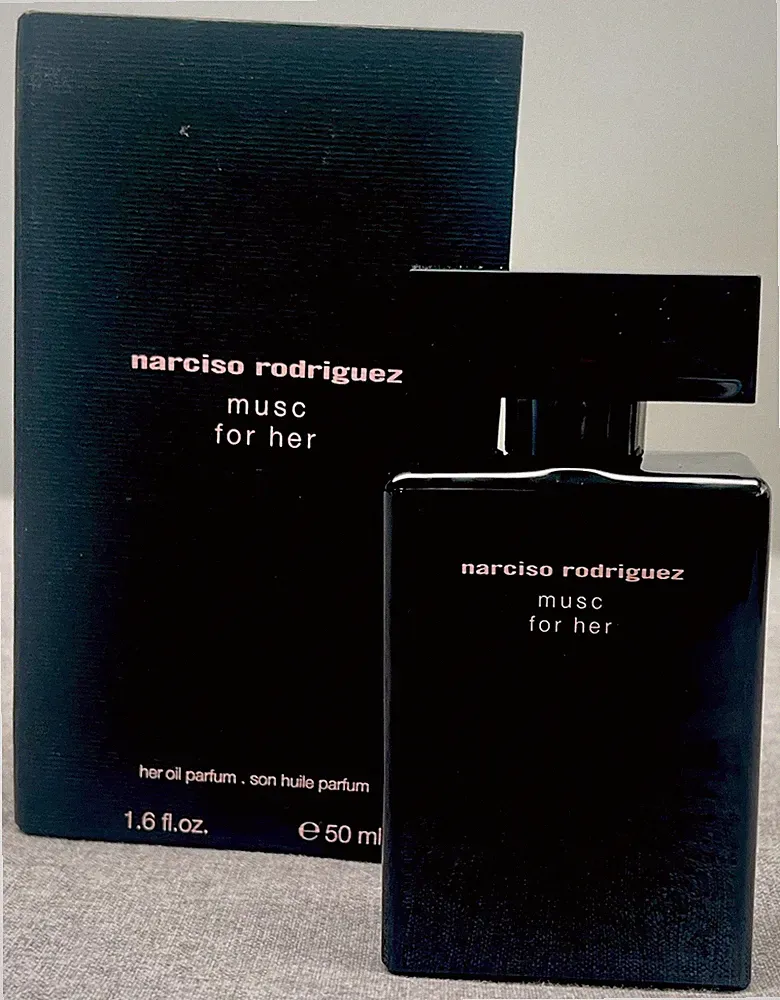 NARCISO RODRIGUEZ Musc For Her- Oil Parfum 1.6oz 50ml - Authentic - Open Box